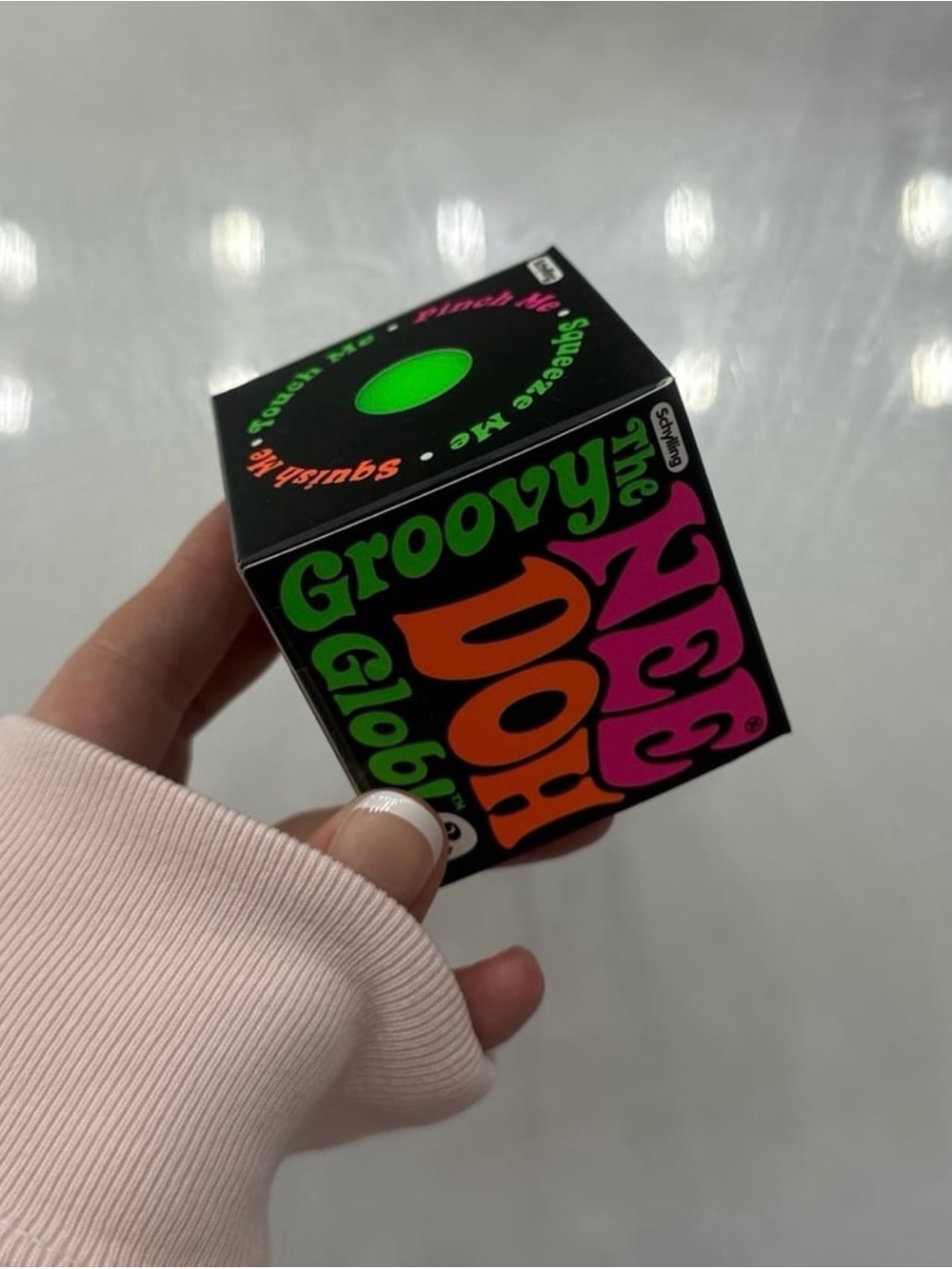 Green Needoh The Groovy Glob Squishy Stress Toy (Ready To Ship)